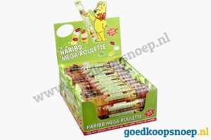Haribo Mega Roulette Sour - - 40-pack - goedkoopsnoep.nl - Haribo de goedkoopste